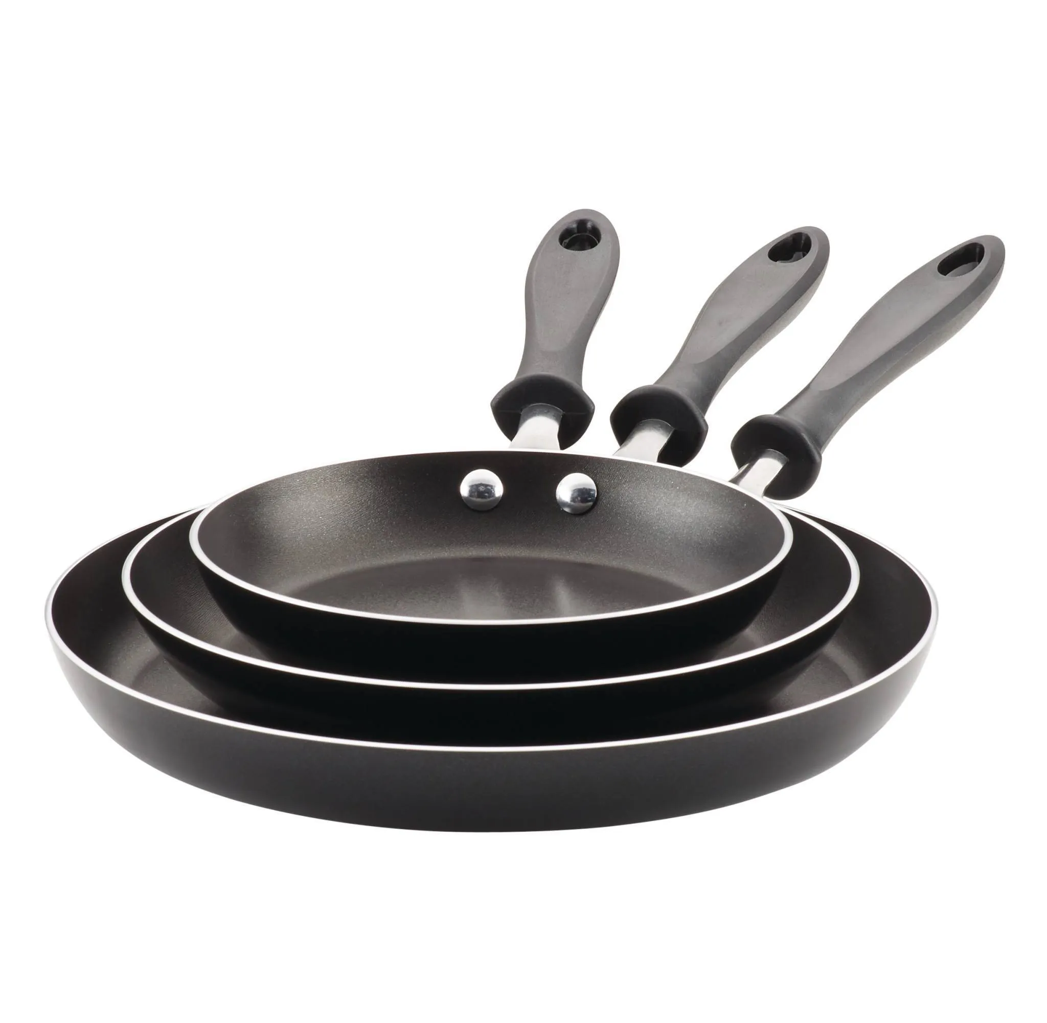 Nonstick Frying Pan Set - Black