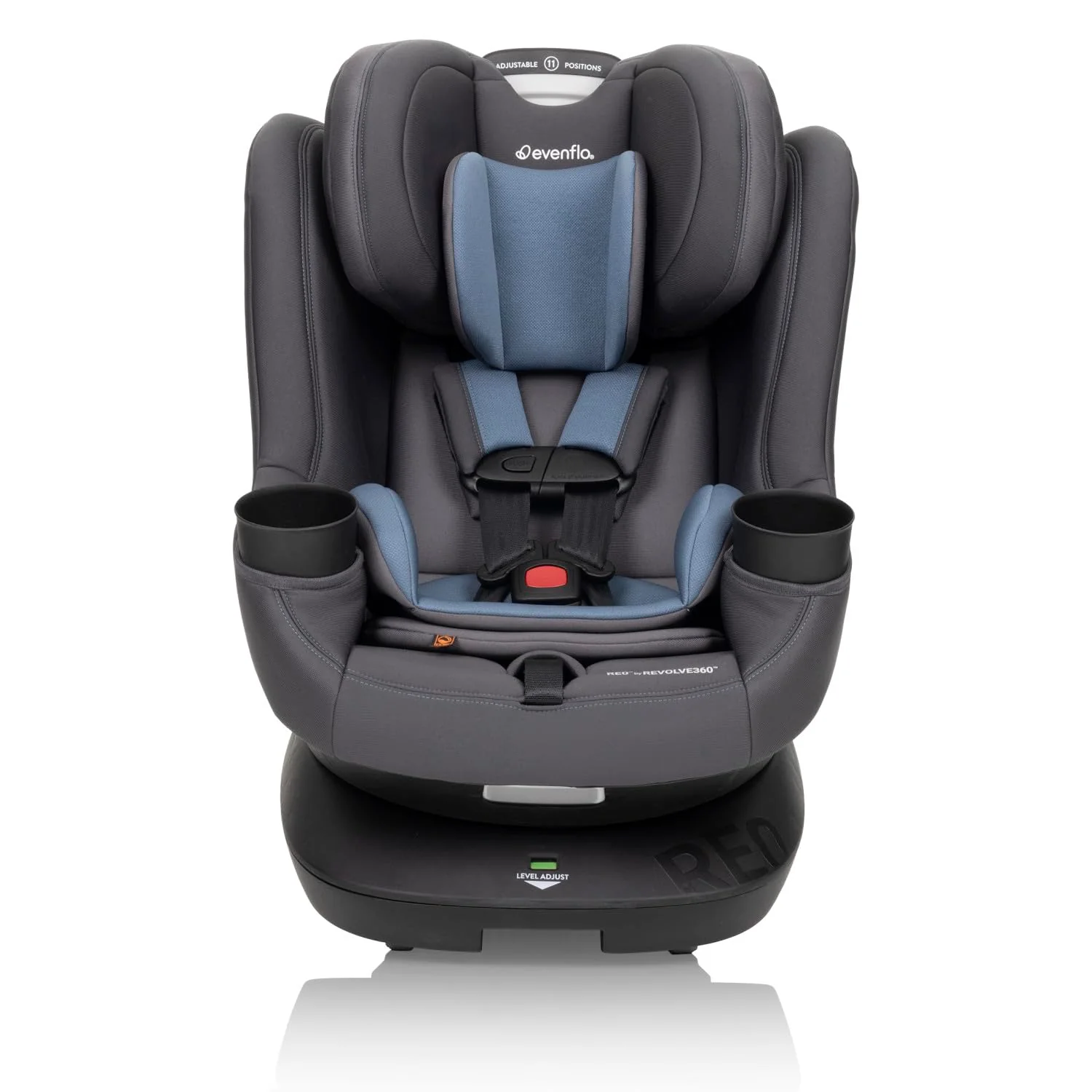 REO by Revolve360 Rotating 2-in-1 Convertible Car Seat - Nantucket - Image 2