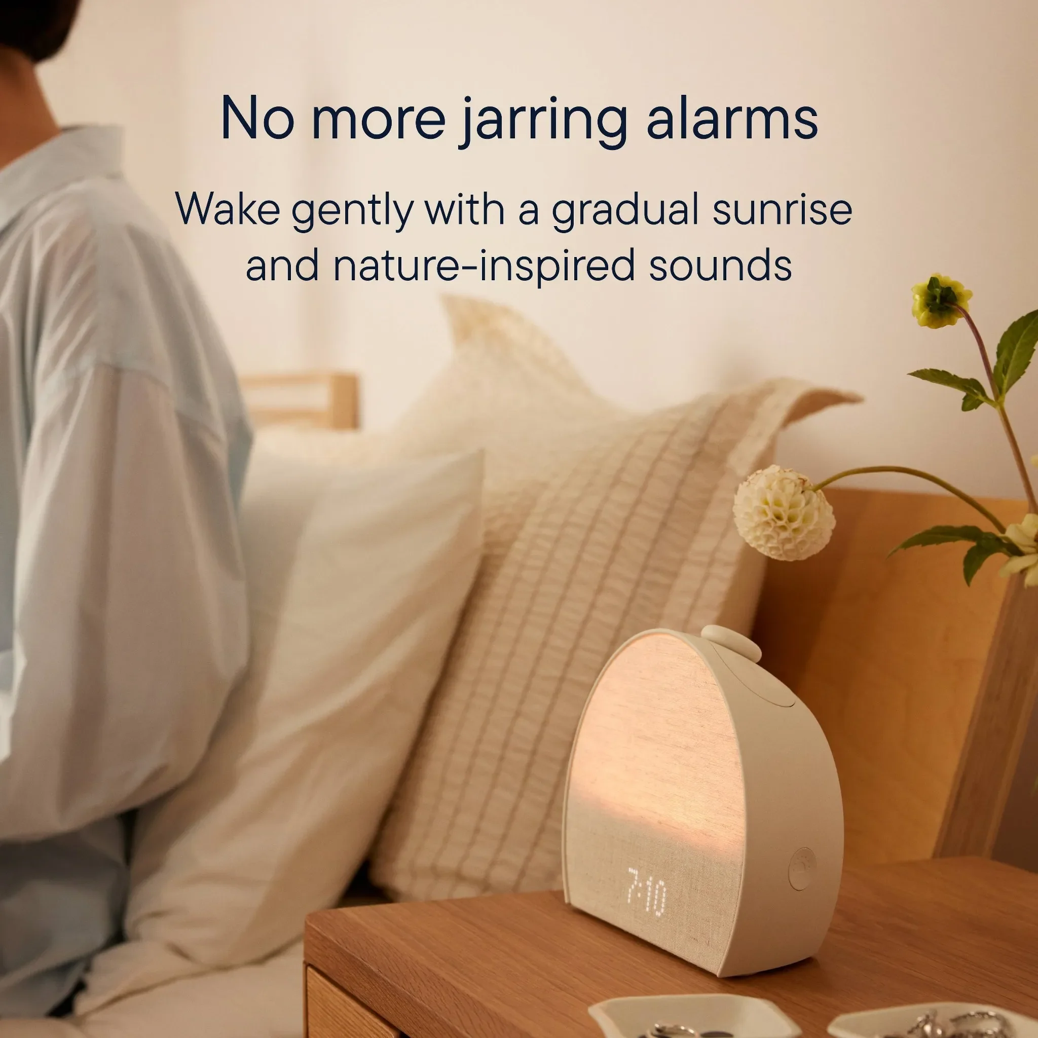 Restore 3 Sunrise Alarm Clock Sound Machine Smart Light - Putty - Image 6