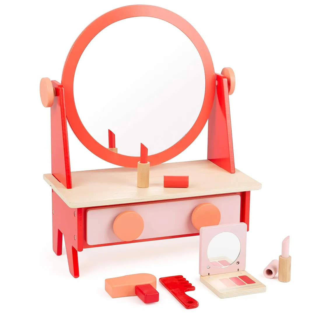 Retro Make-Up Table with Mirror