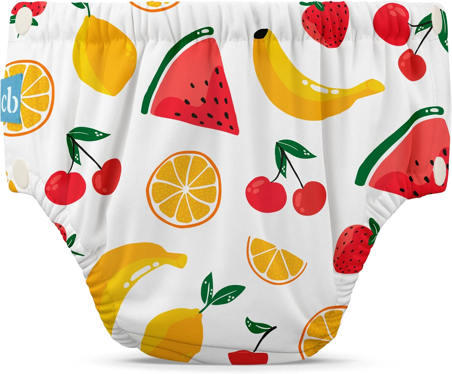 Reusable Swim Diaper Snaps Medium