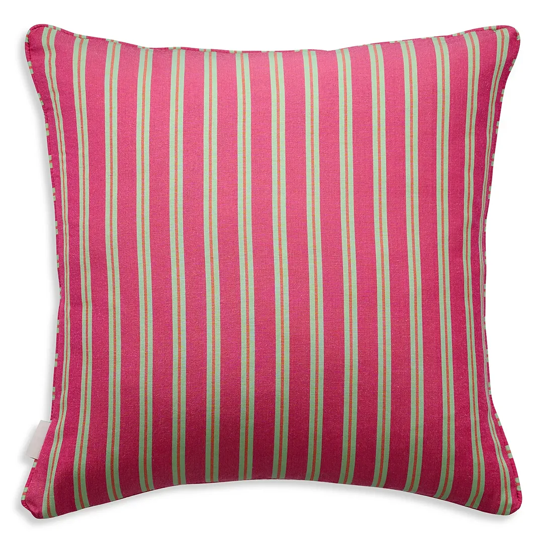 Reversible Patchwork Decorative Pillow, 18" x 18" - Image 2