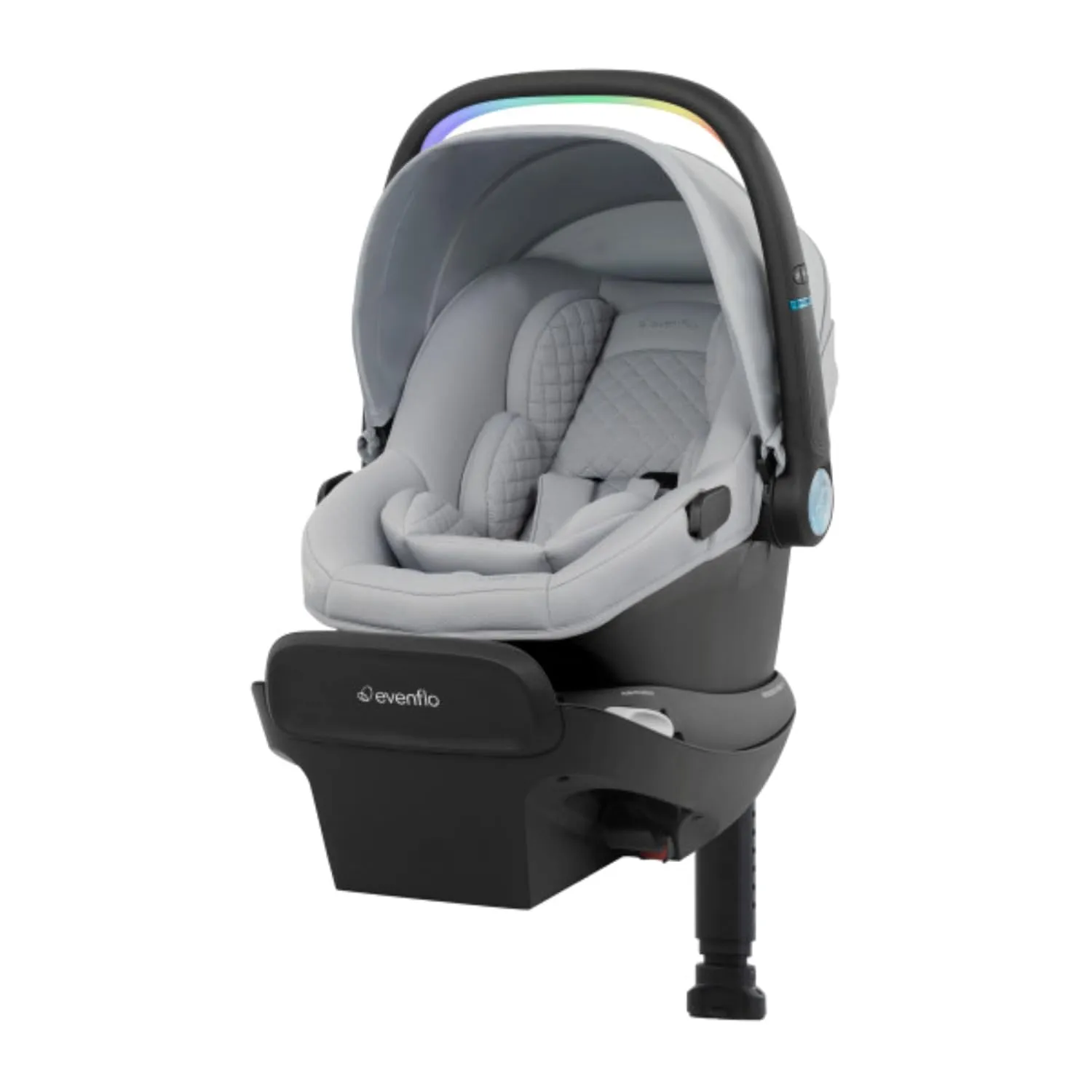 Revolve180 LiteMax NXT Rotational Infant Car Seat with SensorySoothe and Accessory Load Leg (Quartz) - Image 2