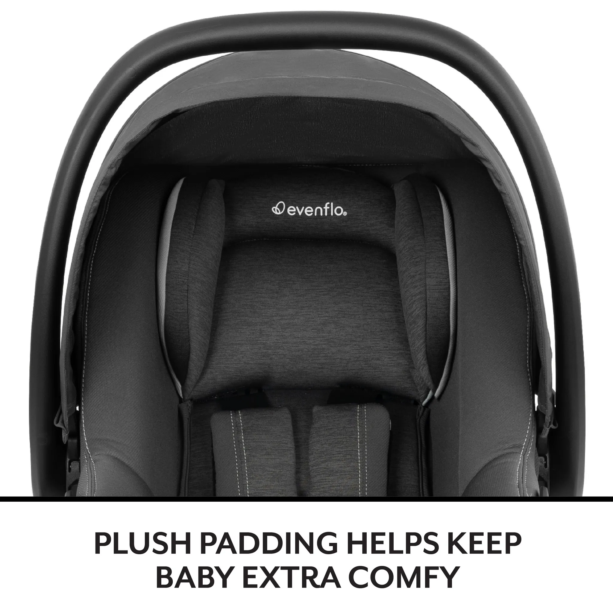 Revolve180 LiteMax Rotating Infant Car Seat with Green & Gentle - Anchor Gray - Image 7