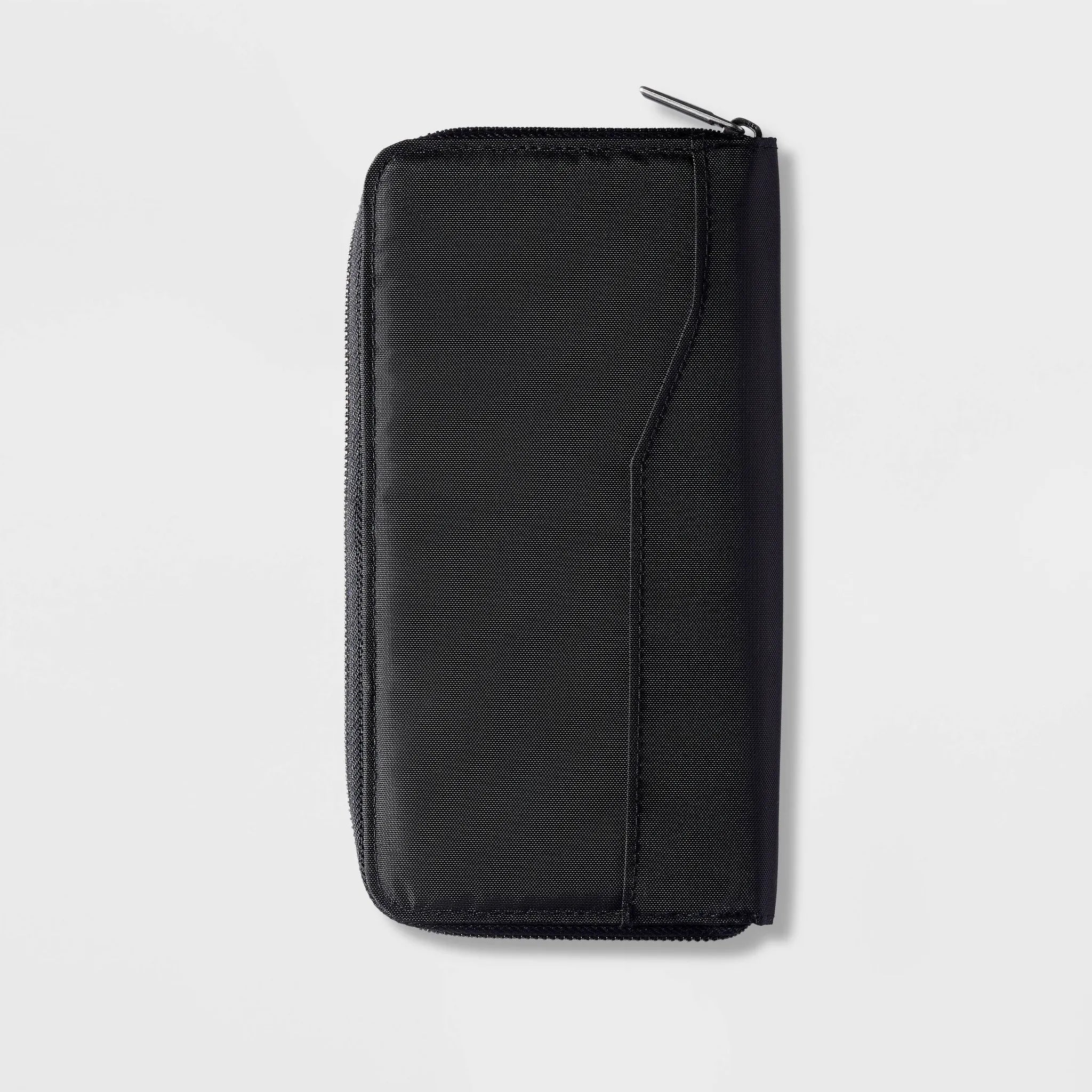 RFID Blocking Passport and Visa Holder Travel Wallet - Black - Image 3