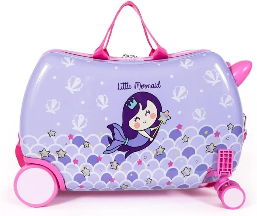 Ride-on Children's Suitcase The Little Mermaid - Image 2