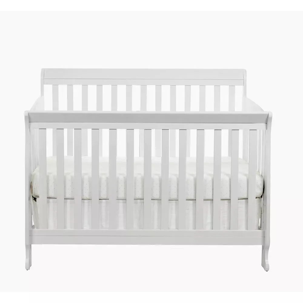 Riley 4-in-1 Convertible Crib - White