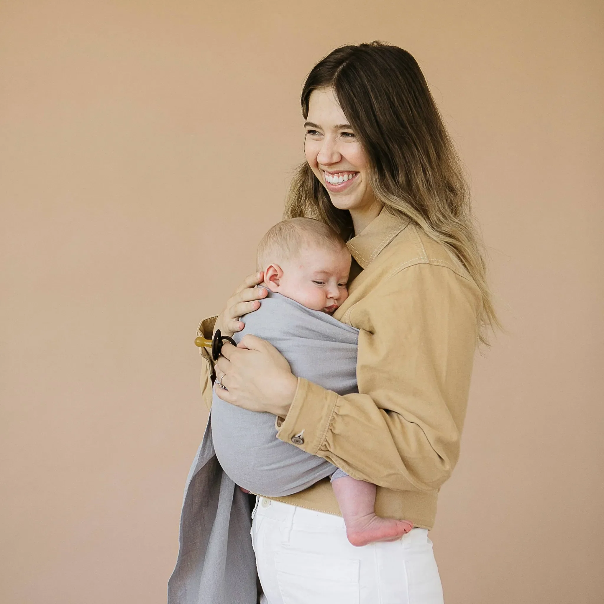 Ring Sling Baby Carrier - Black - Image 5