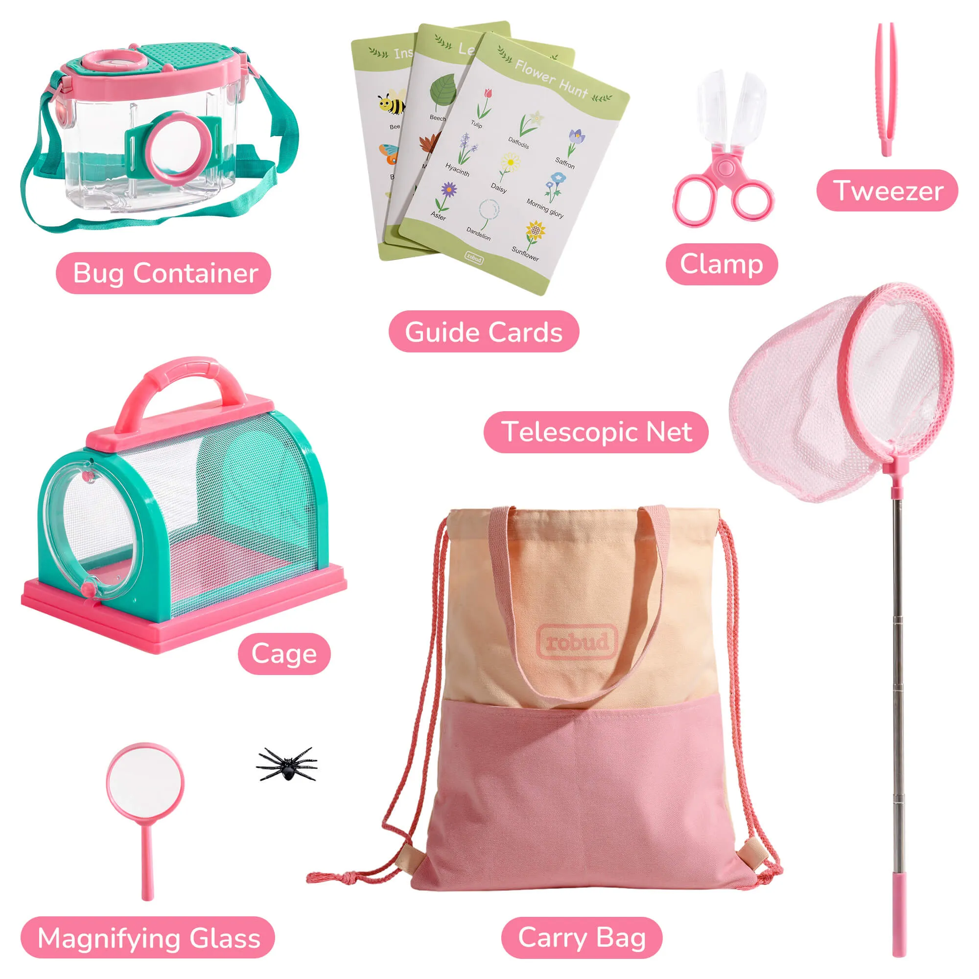 Outdoor Kids Explorer Kit - Pink - Image 2