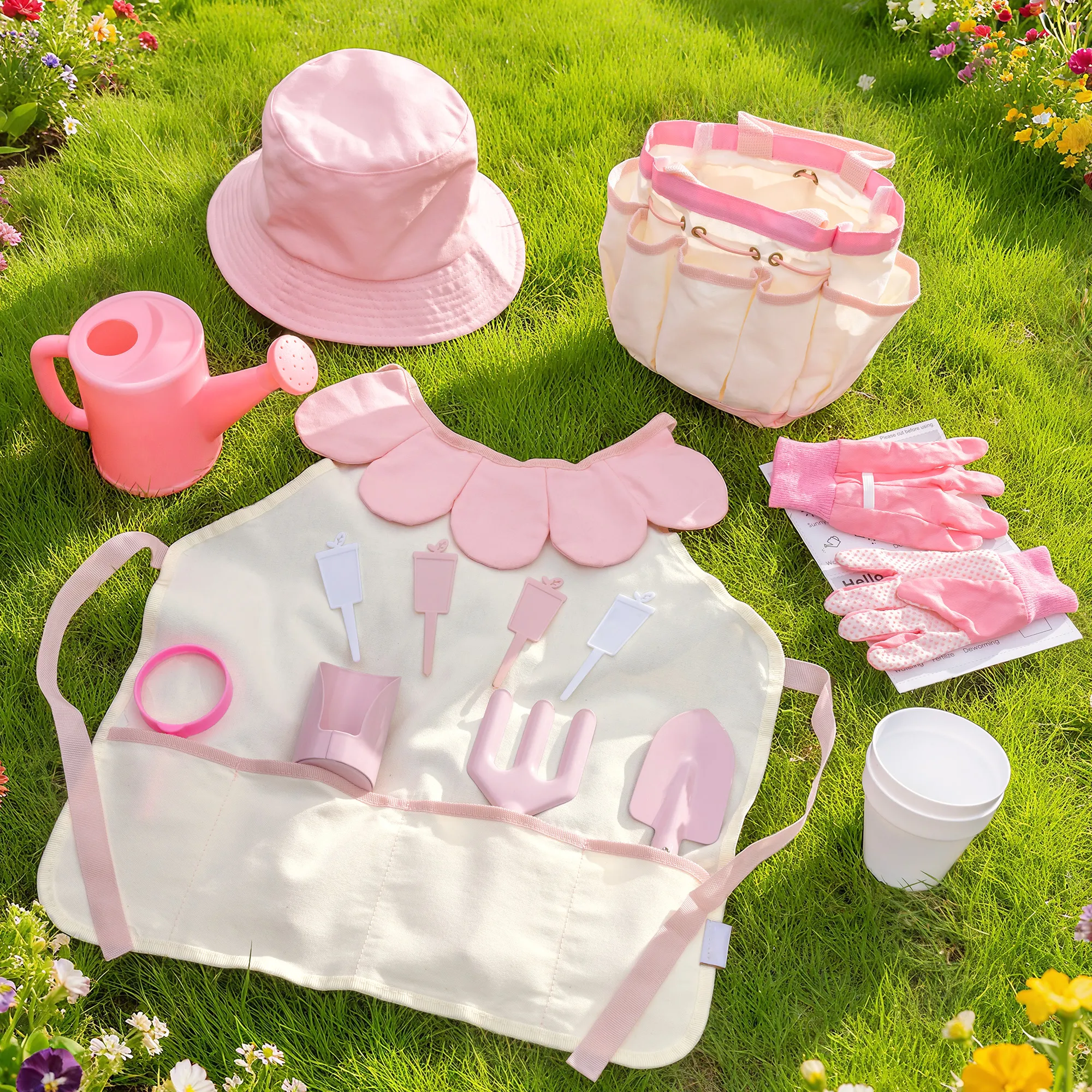 Kids Gardening Set Series - Light Pink - Image 2