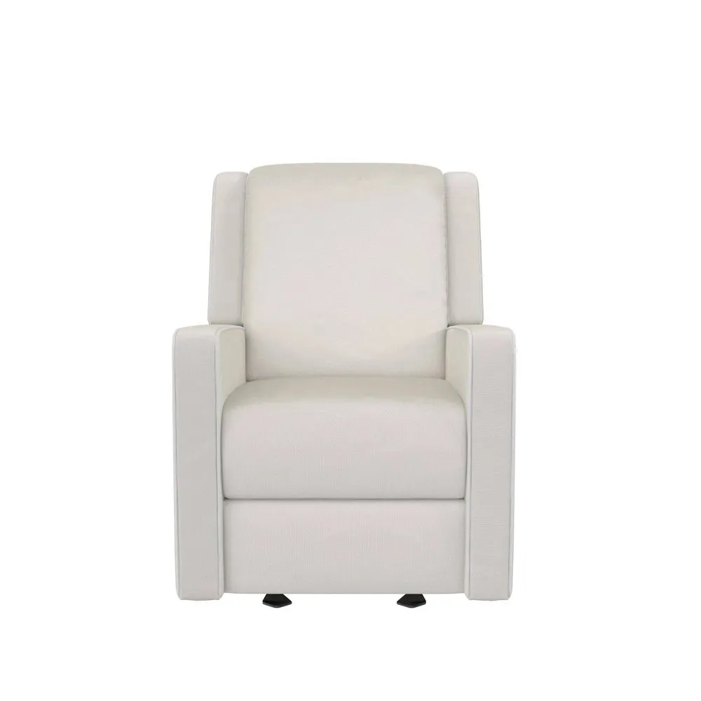 Robyn Nursery Glider Recliner Chair - White