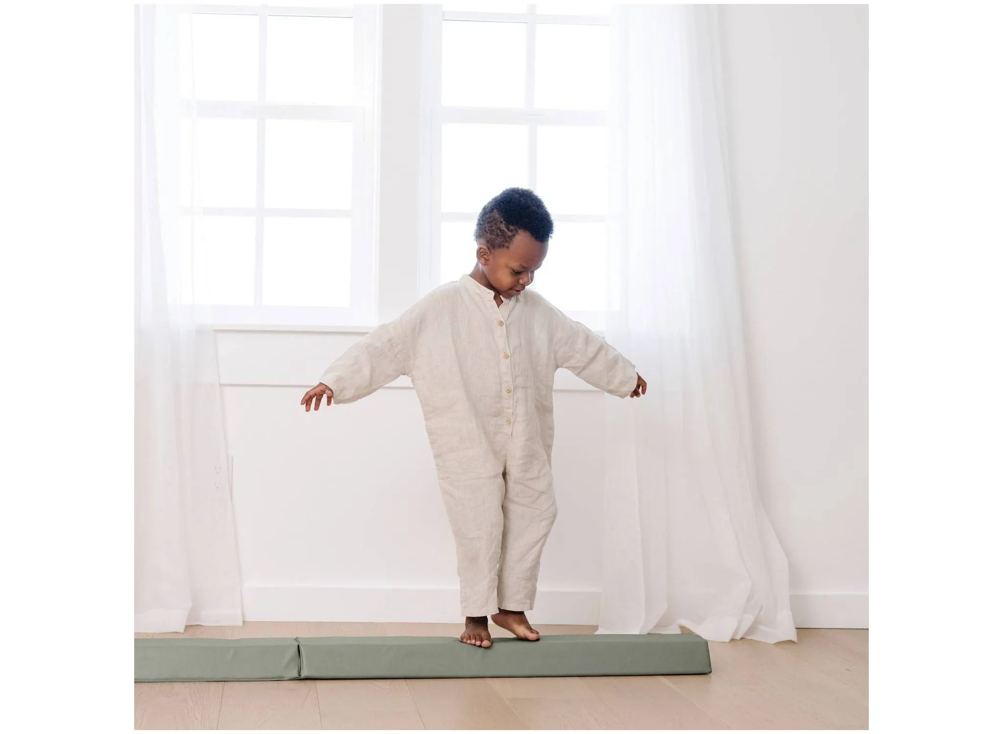 Rollic Balance Beam - Seagrass: Soft Play Equipment for Kids - Image 4