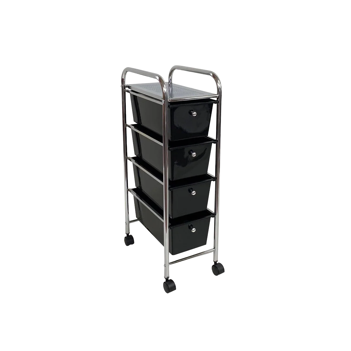 Rolling Storage Cart and Organizer With Plastic Drawers - Image 19