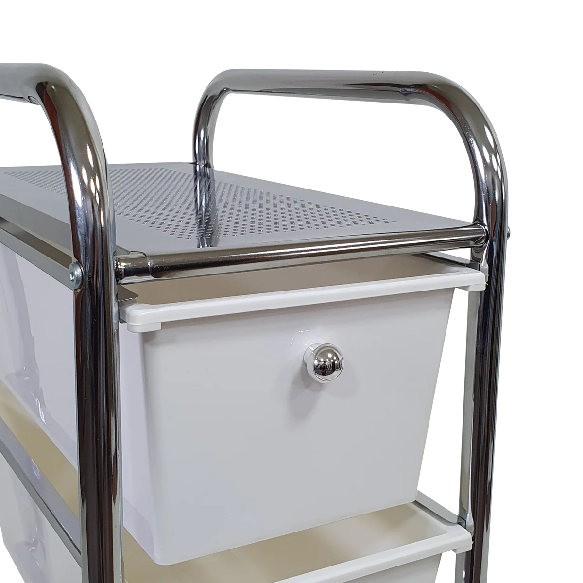Rolling Storage Cart and Organizer With Plastic Drawers - Image 22