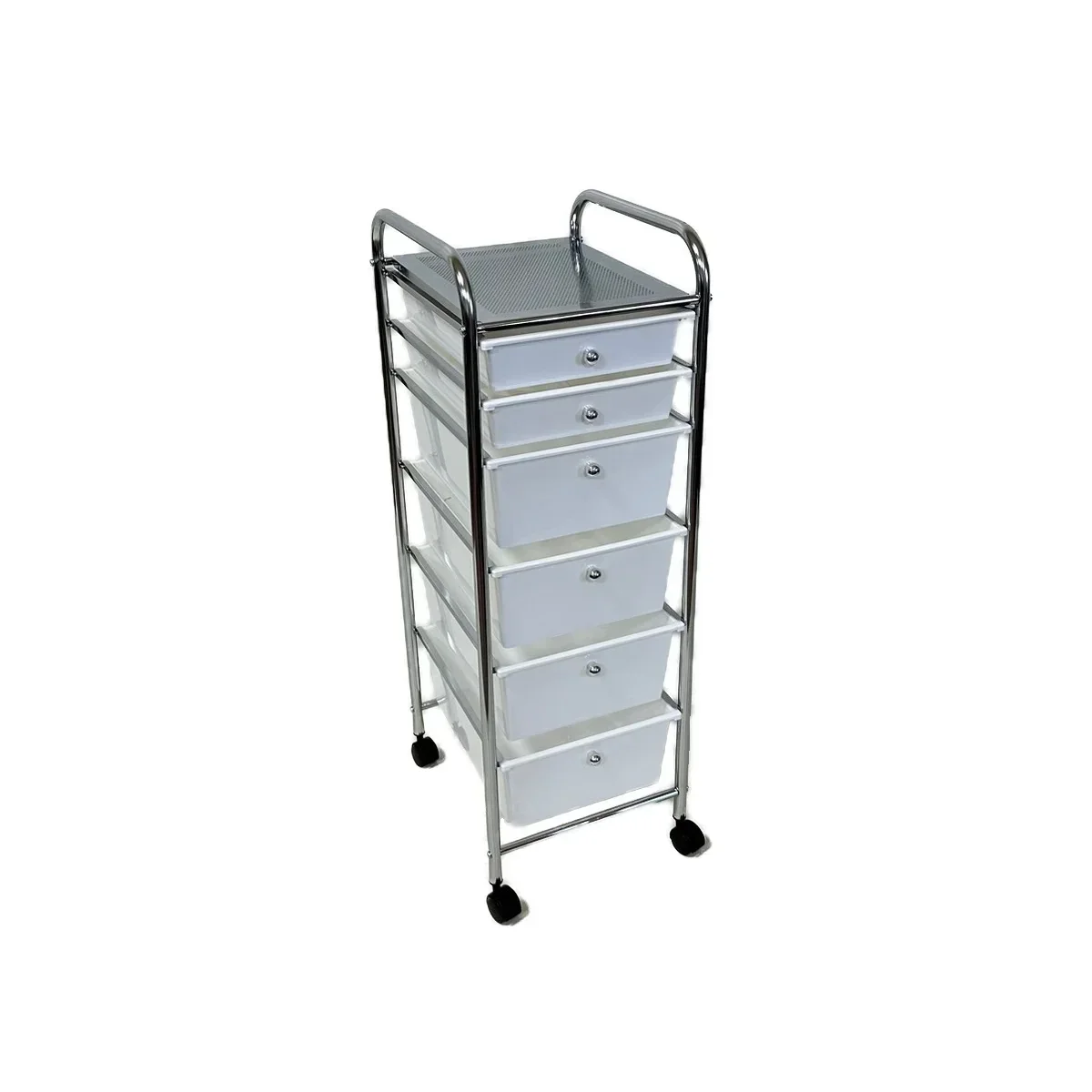 Rolling Storage Cart and Organizer With Plastic Drawers - Image 32