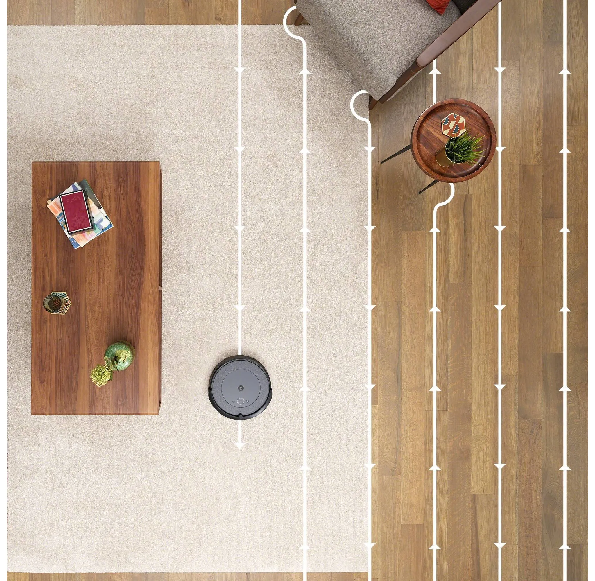 Roomba Combo i5 Robot Vacuum and Mop: Smart Mapping, Pet Hair Pick Up, Multi-Surface, Rechargeable, Black - Image 5