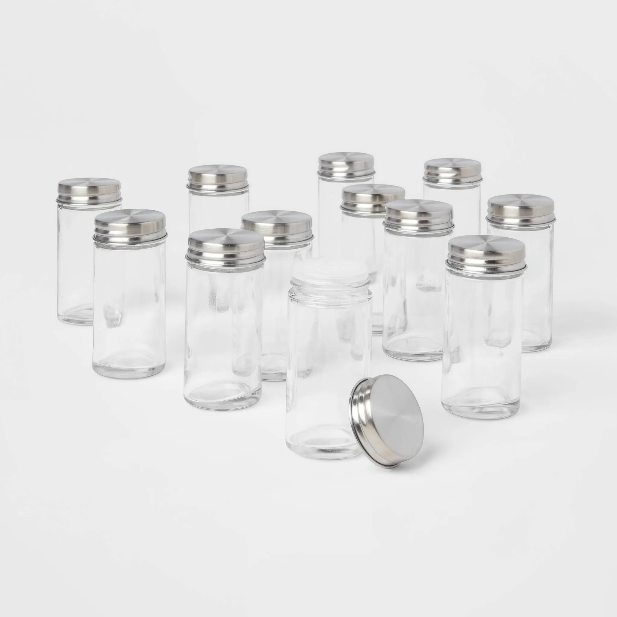 Round Spice Jar Set - 2oz 12-Pack - Image 3