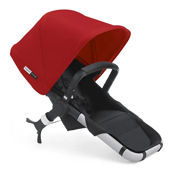 Runner Seat - Black and Red