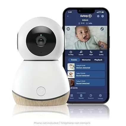 Safety 1st 360° Smart Baby Monitor - White