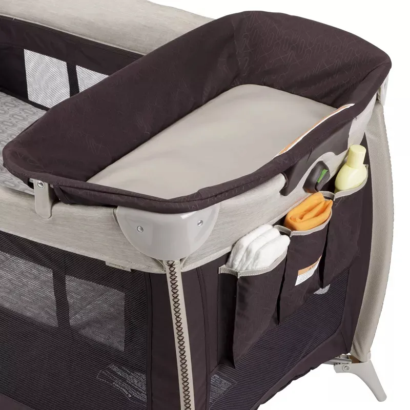 Play-and-Stay Play Yard, Easy fold, Full-Size Play Yard with Removable Full Bassinet, Dunes Edge - Image 3