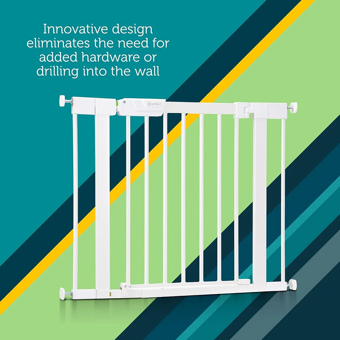 Pressure-Check Gate with SecureTech - White - Image 4