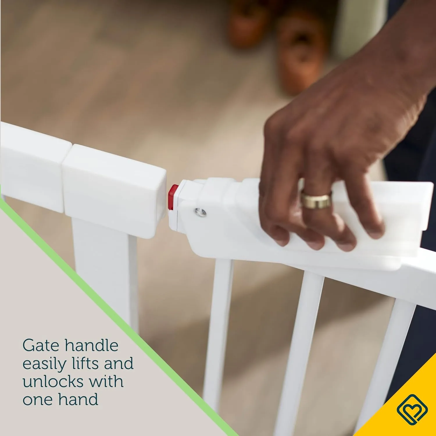 Pressure-Check Gate with SecureTech - White - Image 6