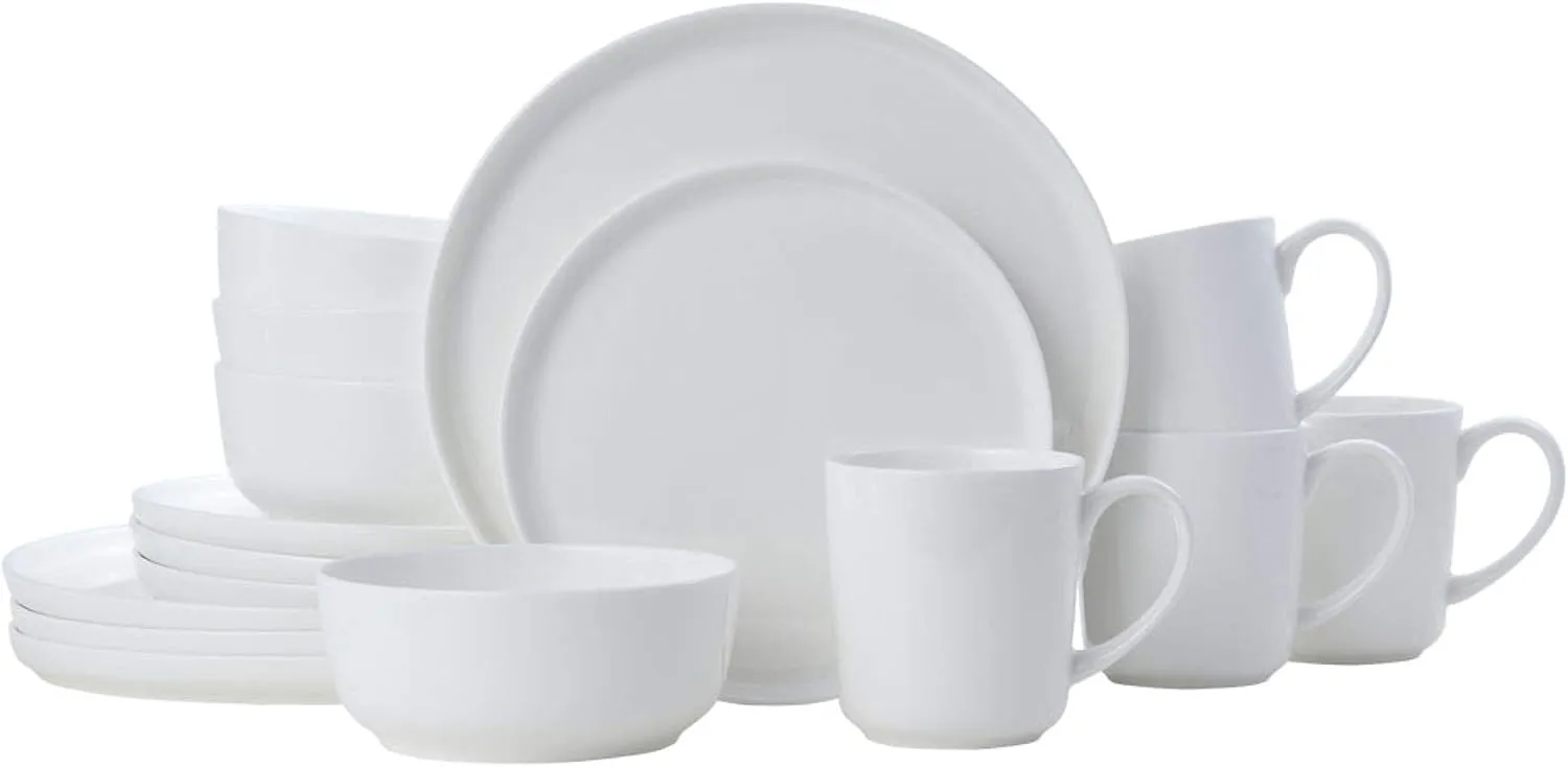 Samantha Bone China 16-Piece Dinnerware Set - Image 4
