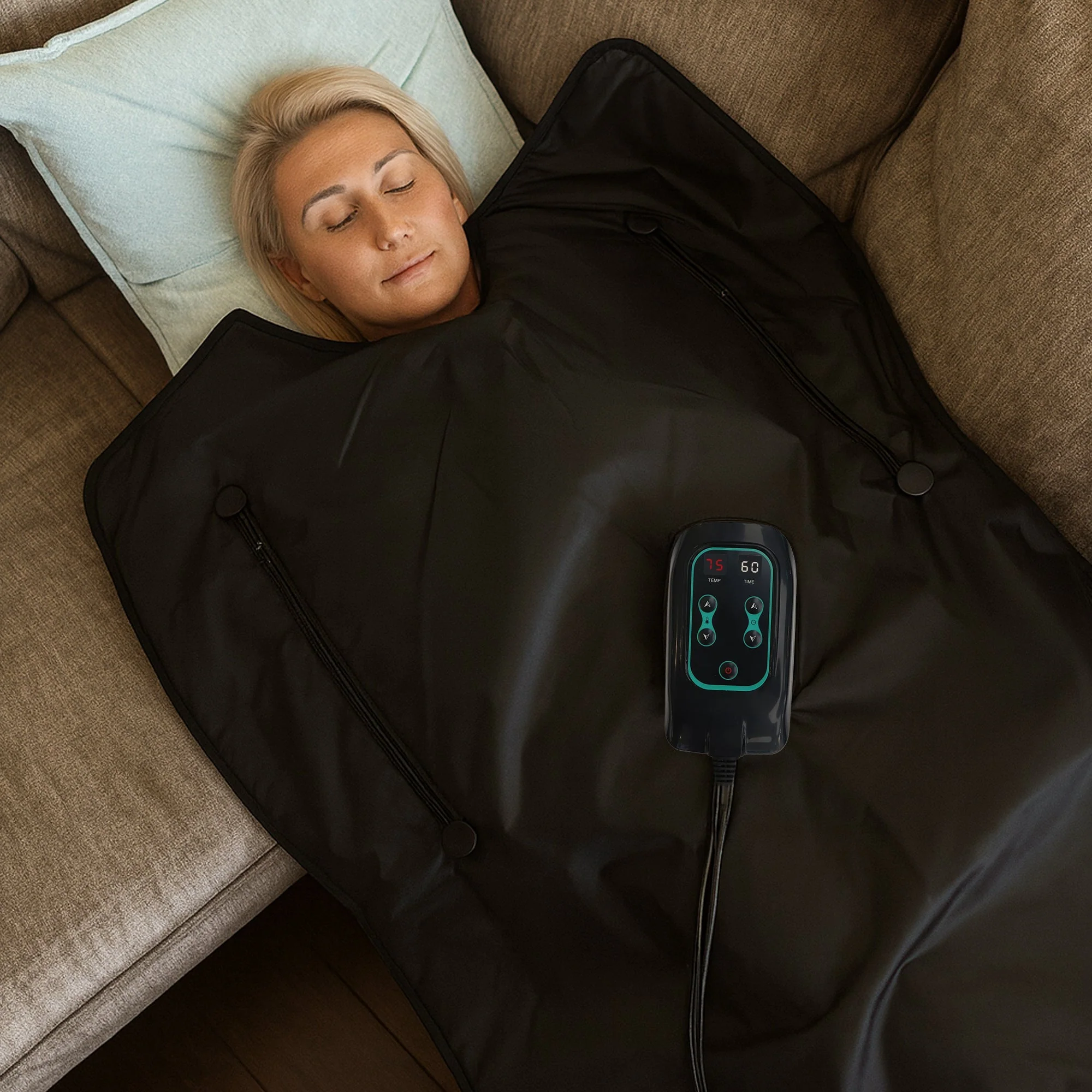 Sauna Blanket With Red Light LED Therapy W/ Ultra Low EMF - Image 4