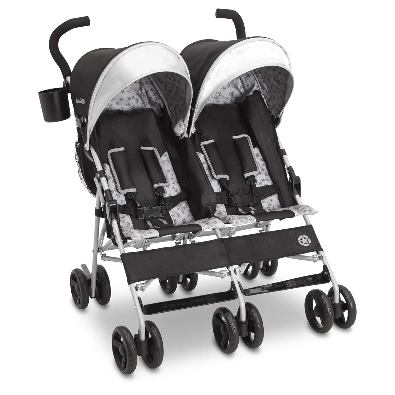 Scout Double Stroller - Charcoal Galaxy - Image 4