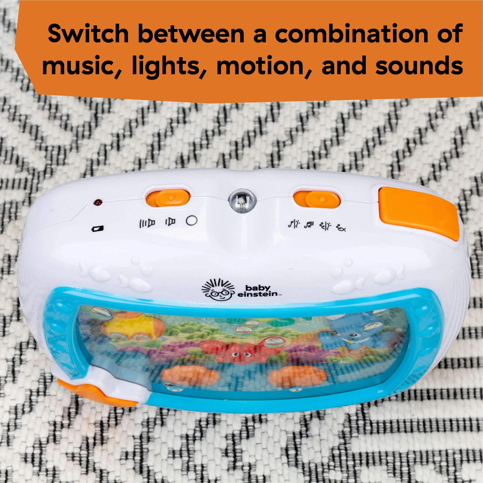 Sea Dreams Soother Musical Crib Toy Remote, Lights and Melodies - Image 5