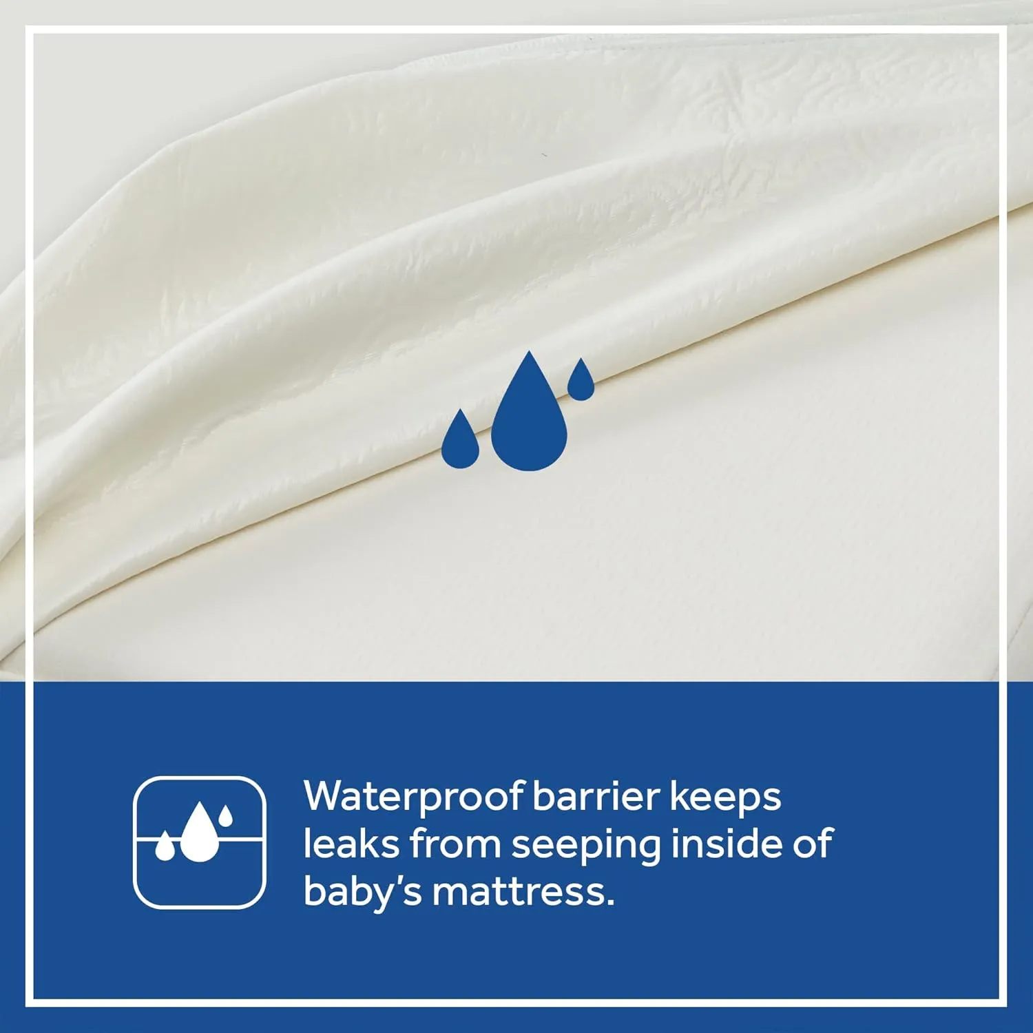 Sealy Cozy Brilliance Breathable Bamboo Rayon Hypoallergenic Baby Crib Mattress & Toddler Bed Mattress - Image 5