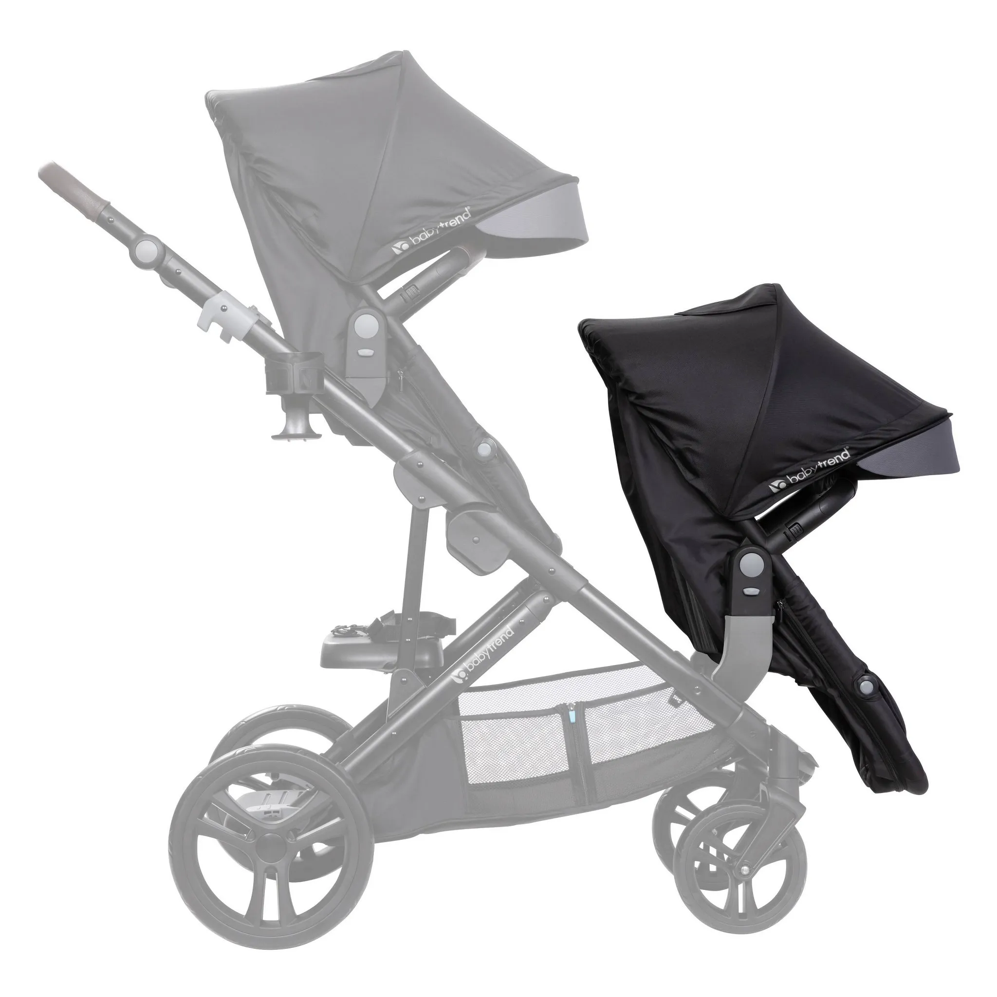 Second Seat for Morph Single to Double Stroller - Dash Black - Image 2