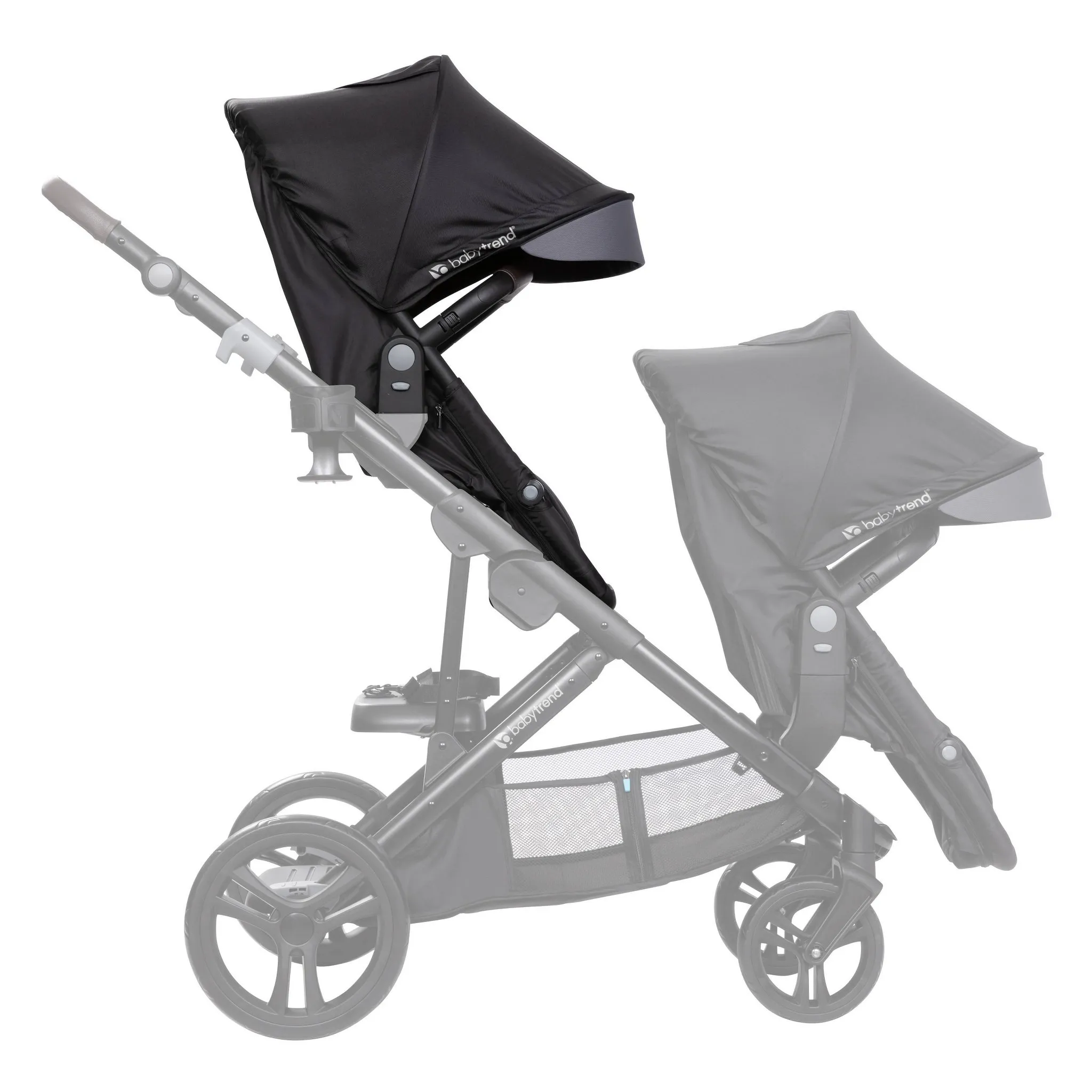 Second Seat for Morph Single to Double Stroller - Dash Black - Image 3