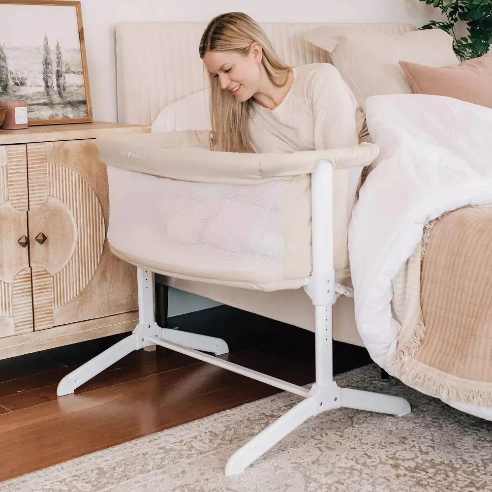 Serenity Organic Bassinet - Organic Oat - Image 2