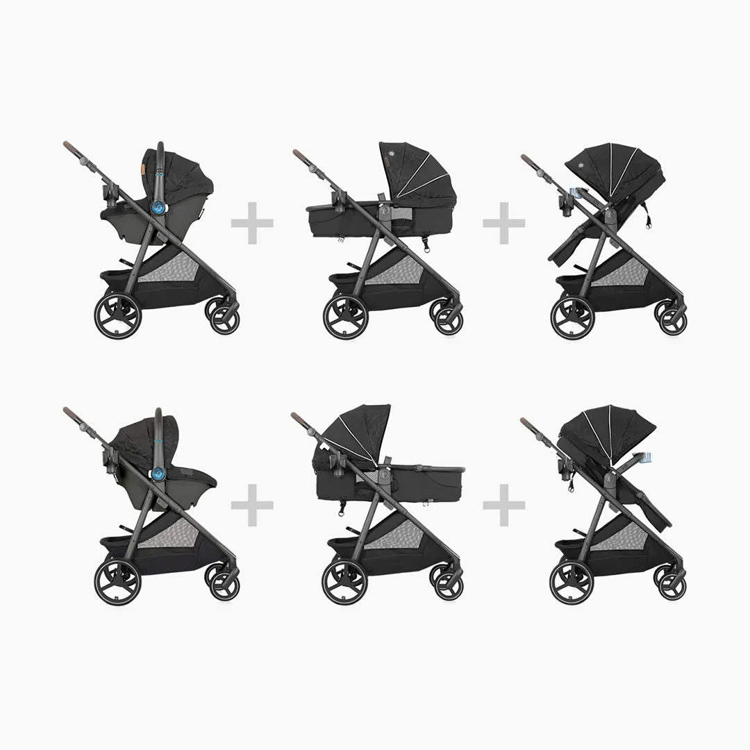 Shyft Intuiti+ Travel Stroller, Dubhan Black - Image 3