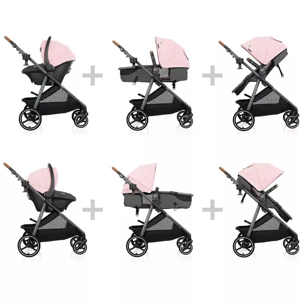 Shyft Intuiti Travel System Featuring Revolve180 LiteMax NXT - Amaranth Pink - Image 3
