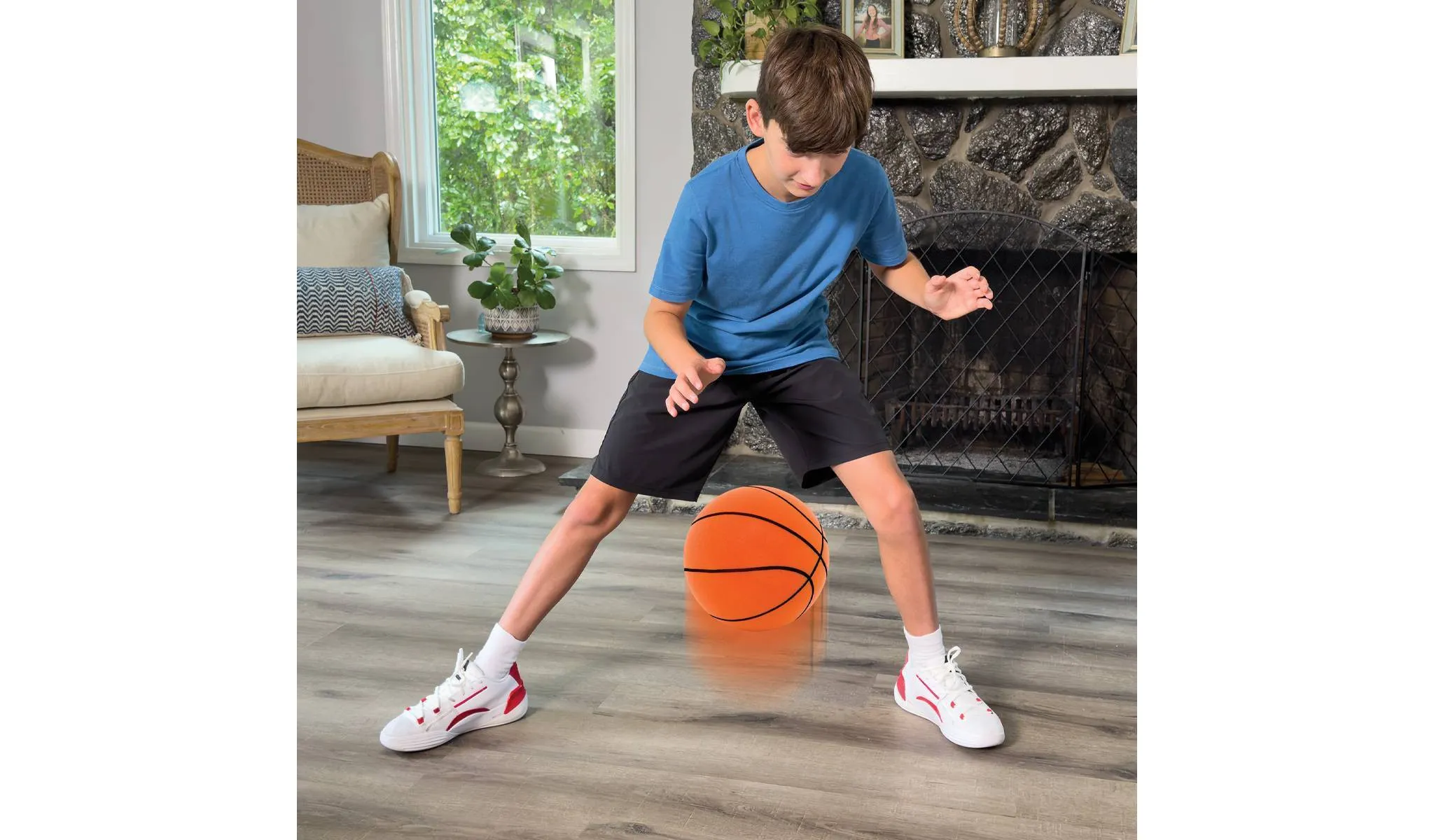 Silent Indoor Basketball - 8 Inch - Image 5