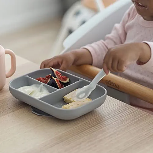 Silicone Feeding Set - Rose - Image 4