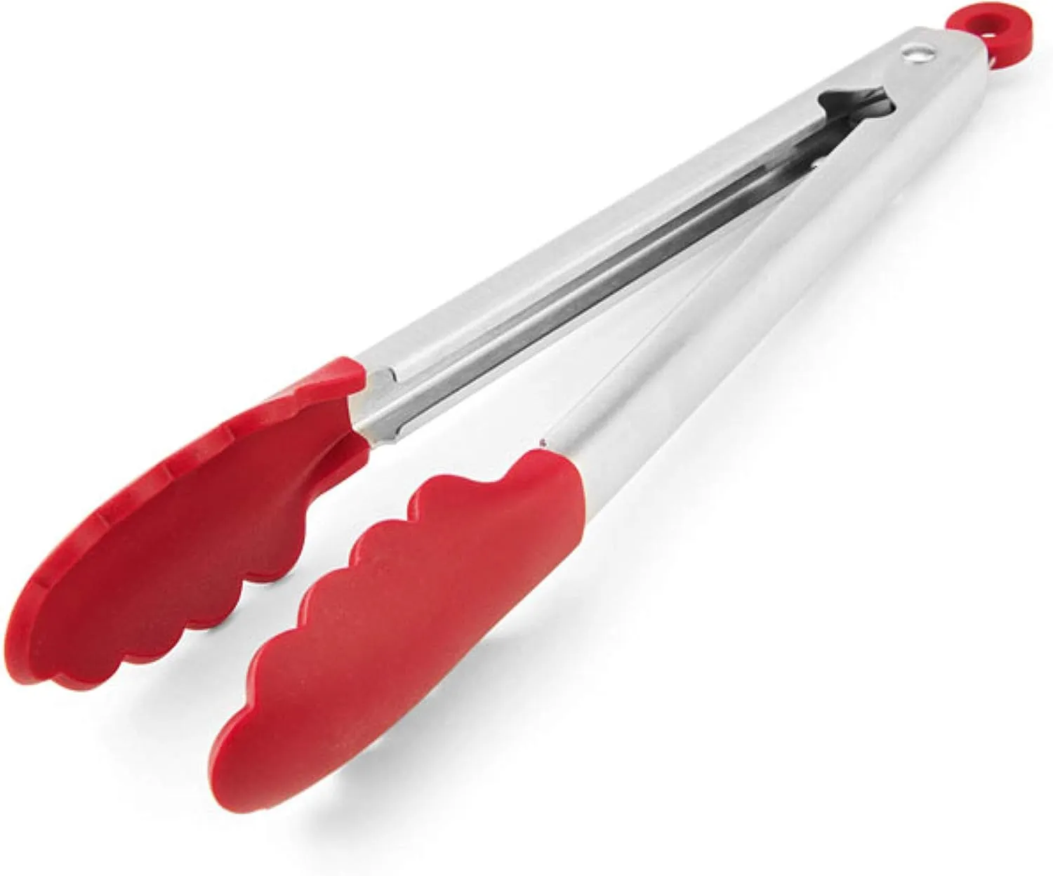 Silicone-Tipped Tongs - Red - Image 4