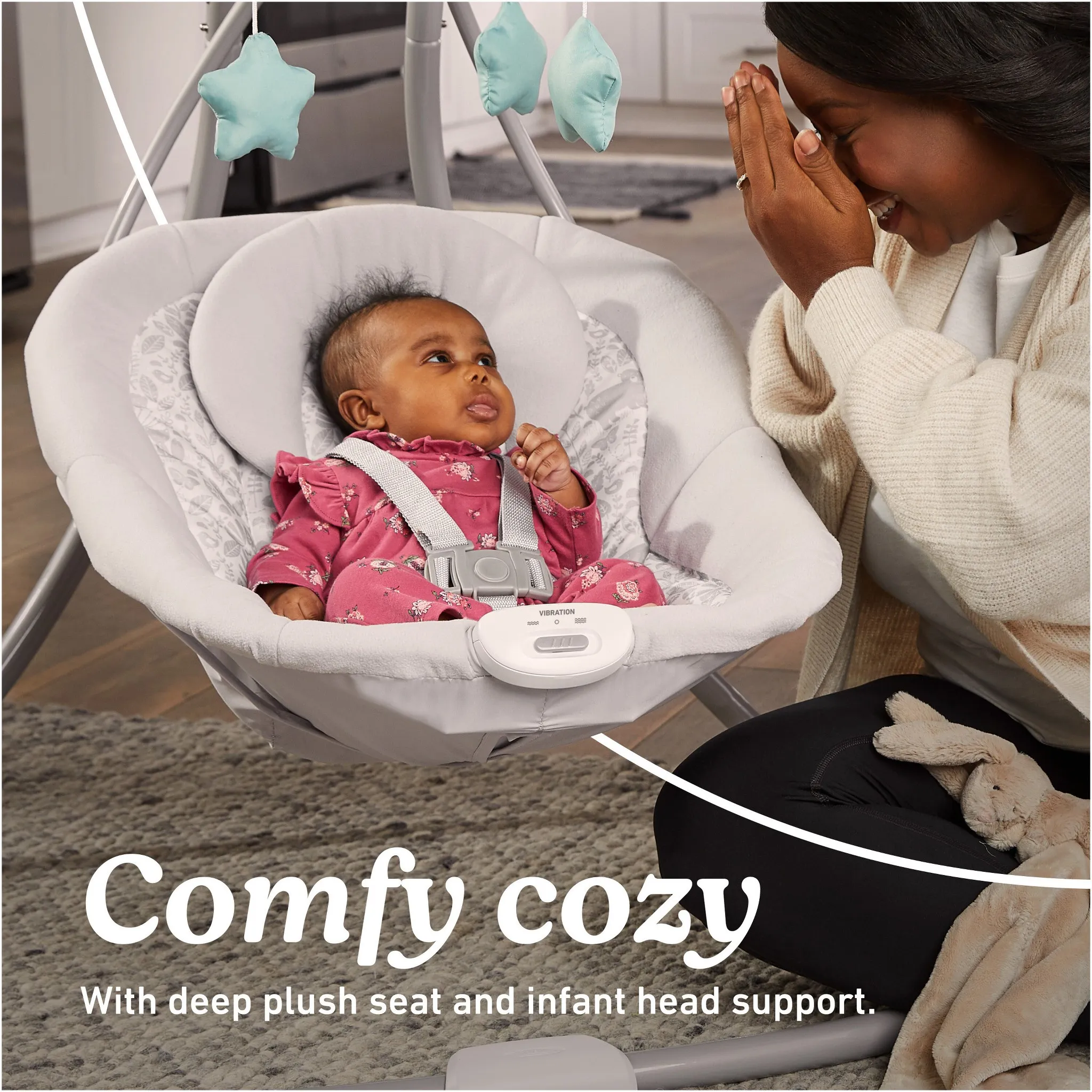 Simple Sway Baby Swing - Ivy - Image 8