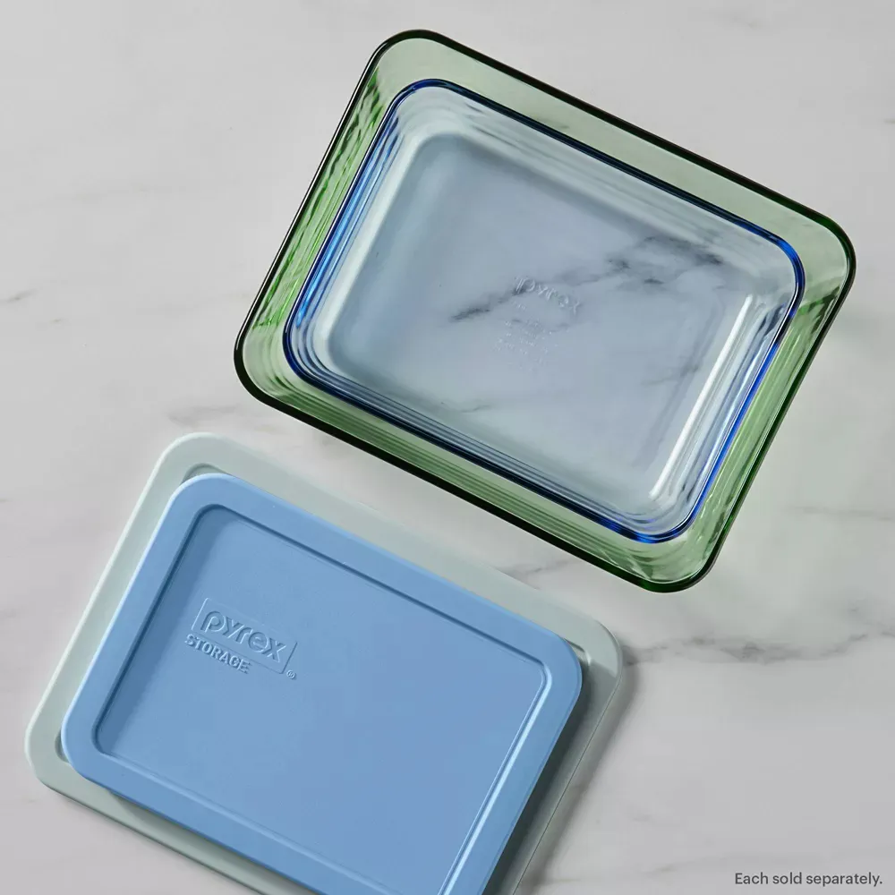 Simply Store® Tinted 4pc Lidded Rectangle Storage Set - Green - Image 3