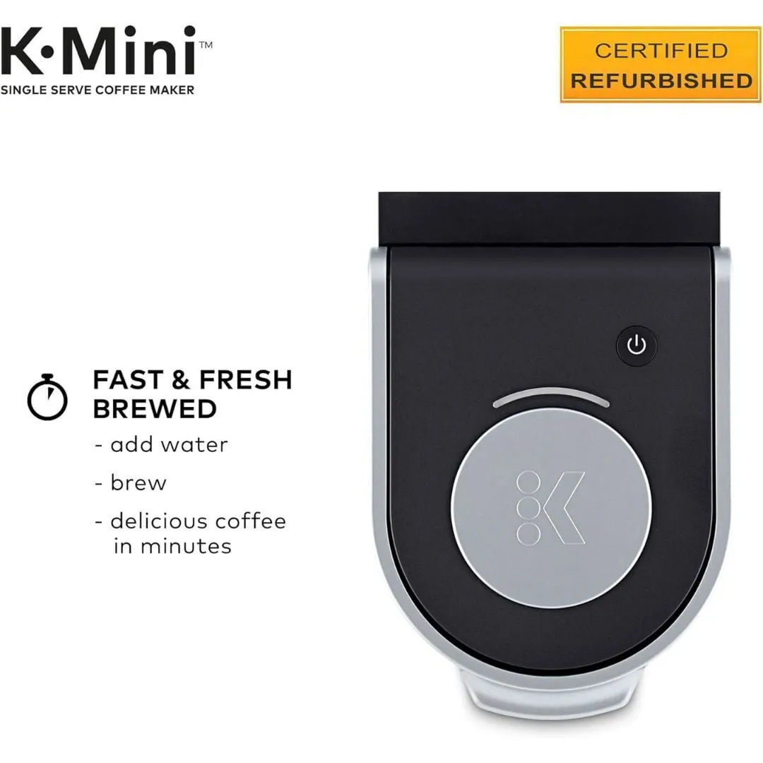 Single Serve Coffee Maker - Black - Image 3