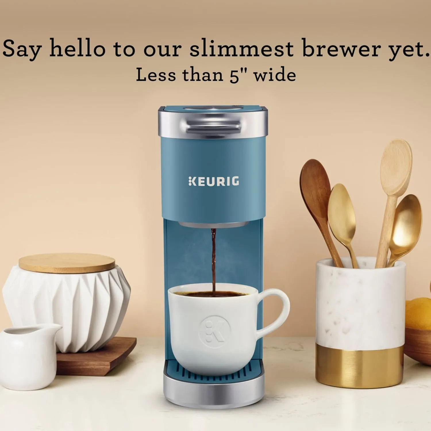 Single Serve Coffee Maker - Evening Teal - Image 4