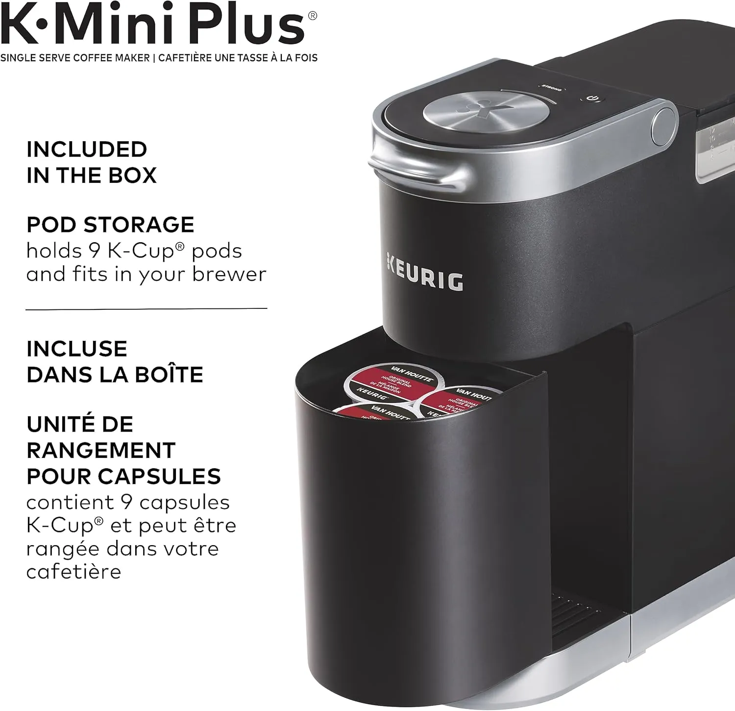 Single-Serve K-Cup Pod Coffee Maker - Image 3