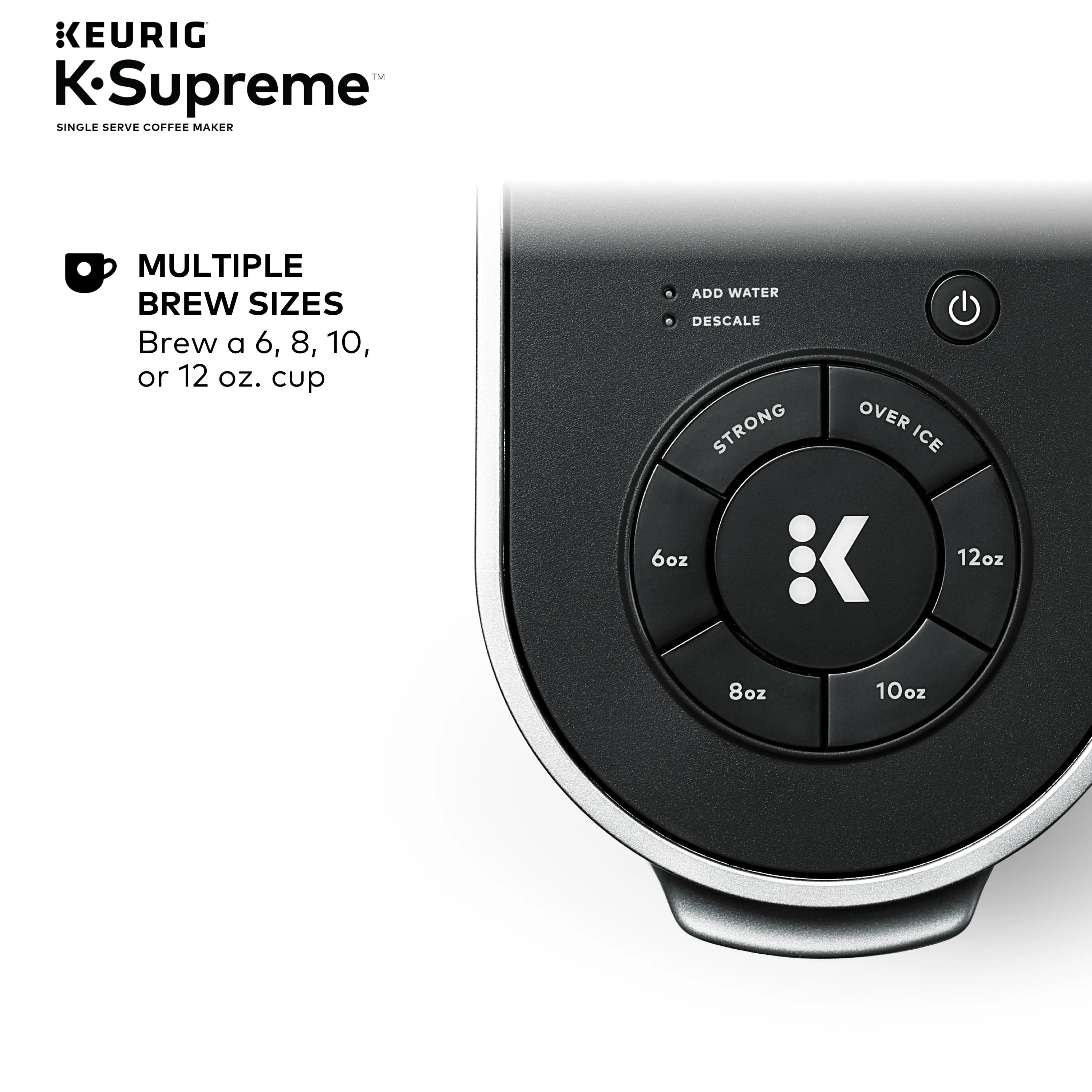 K-Supreme Single Serve Coffee Maker- Black - Image 9