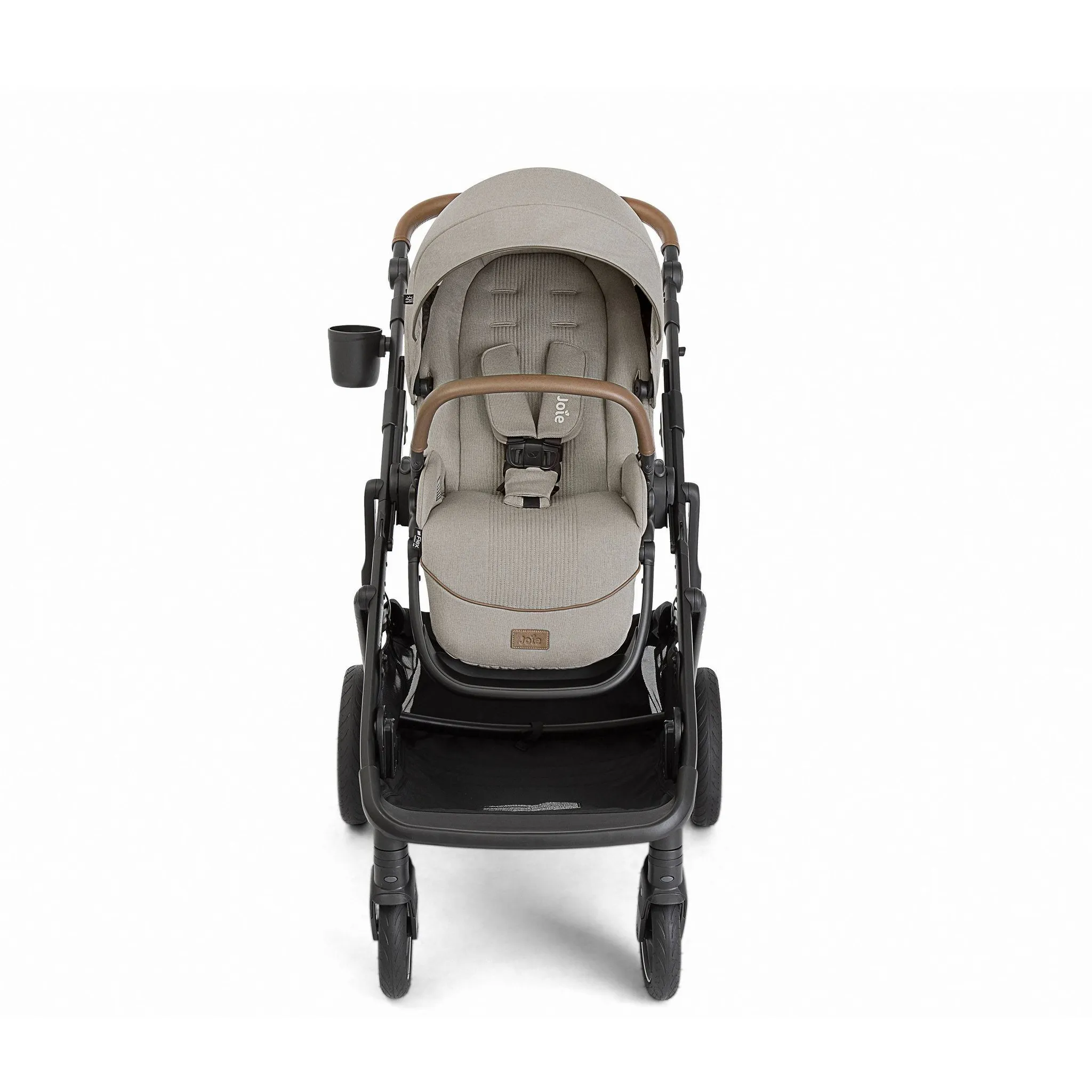 Single-to-Double Stroller - Dove - Image 4