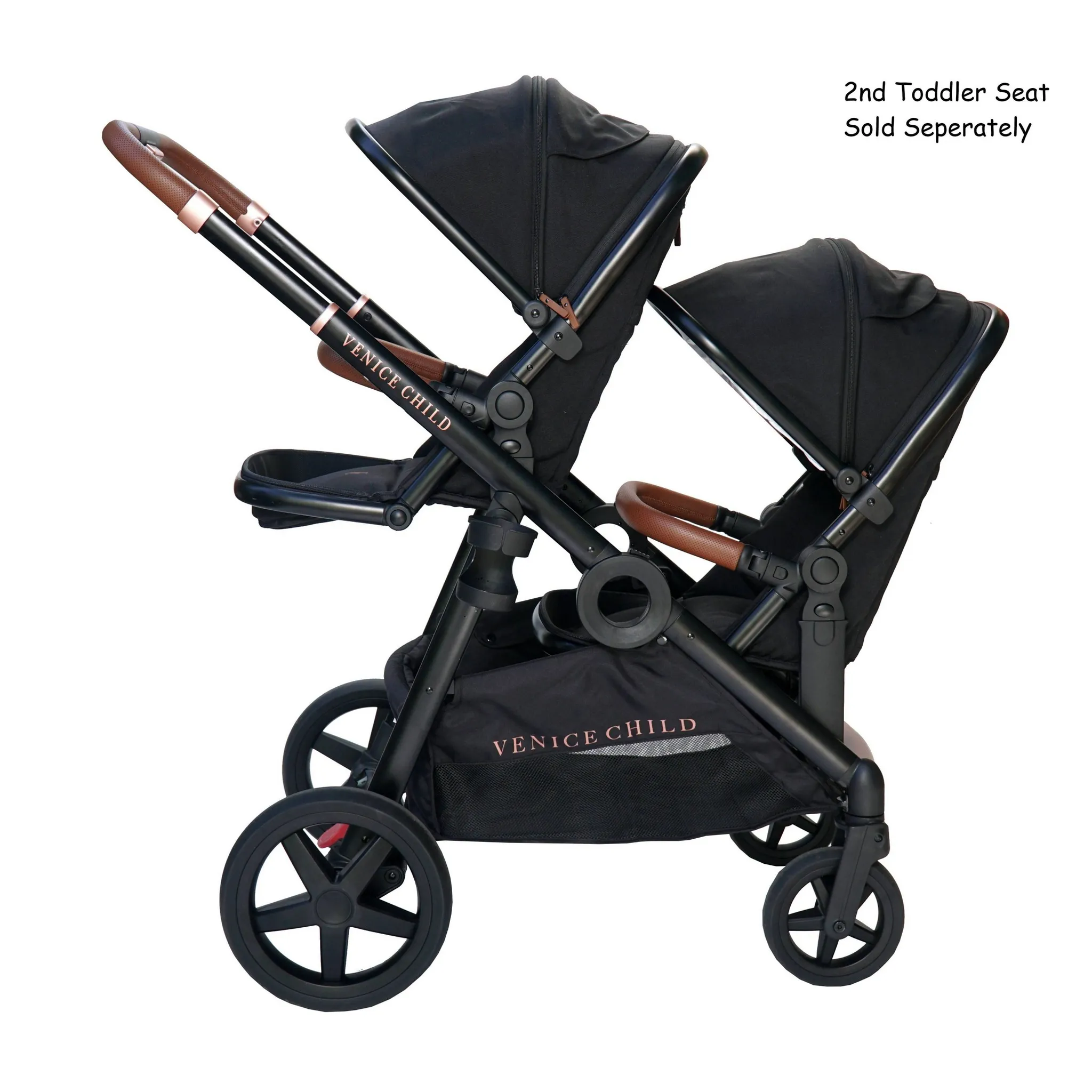 Single to Double Stroller - Eclipse - Image 4