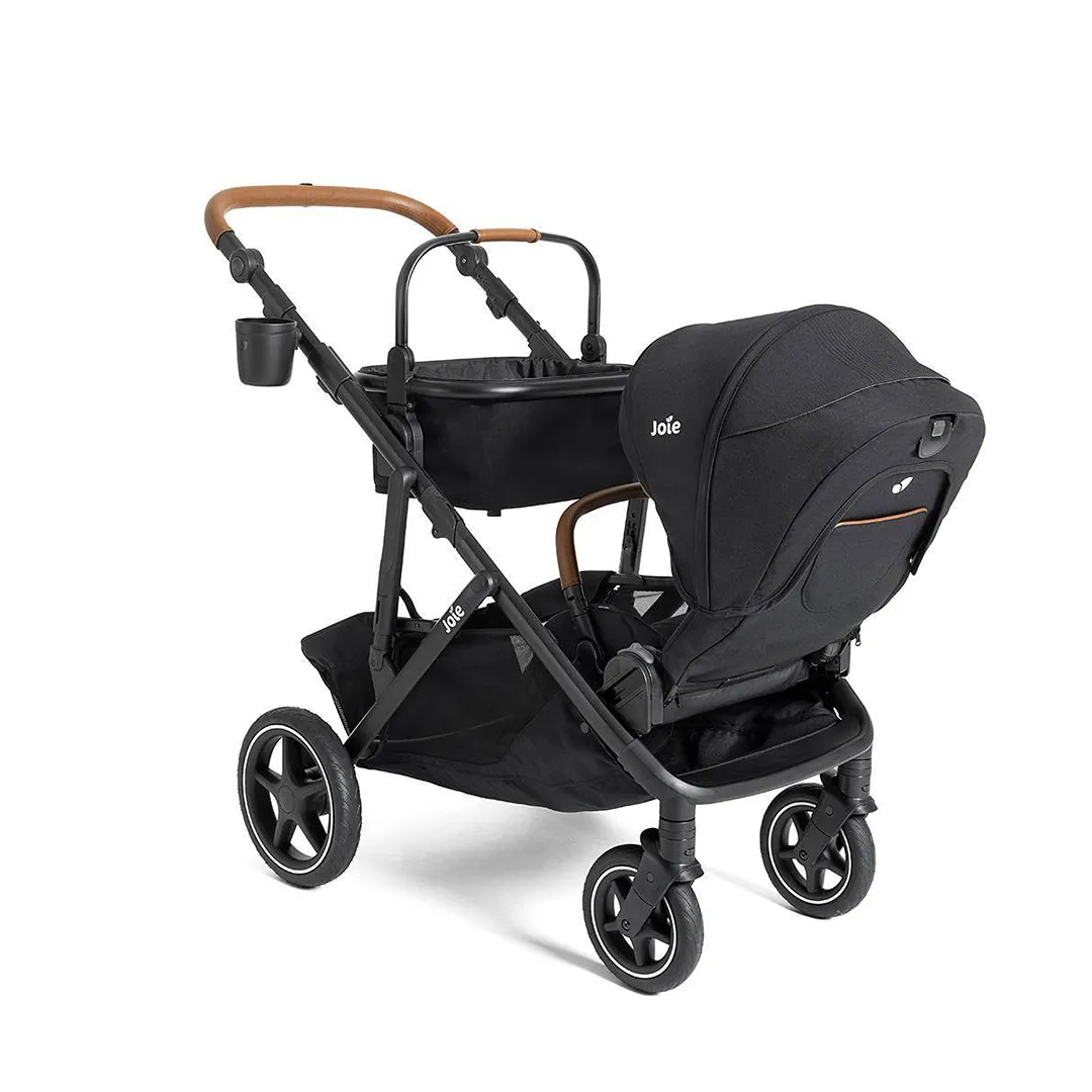 Single to Double Stroller - Shale - Image 5