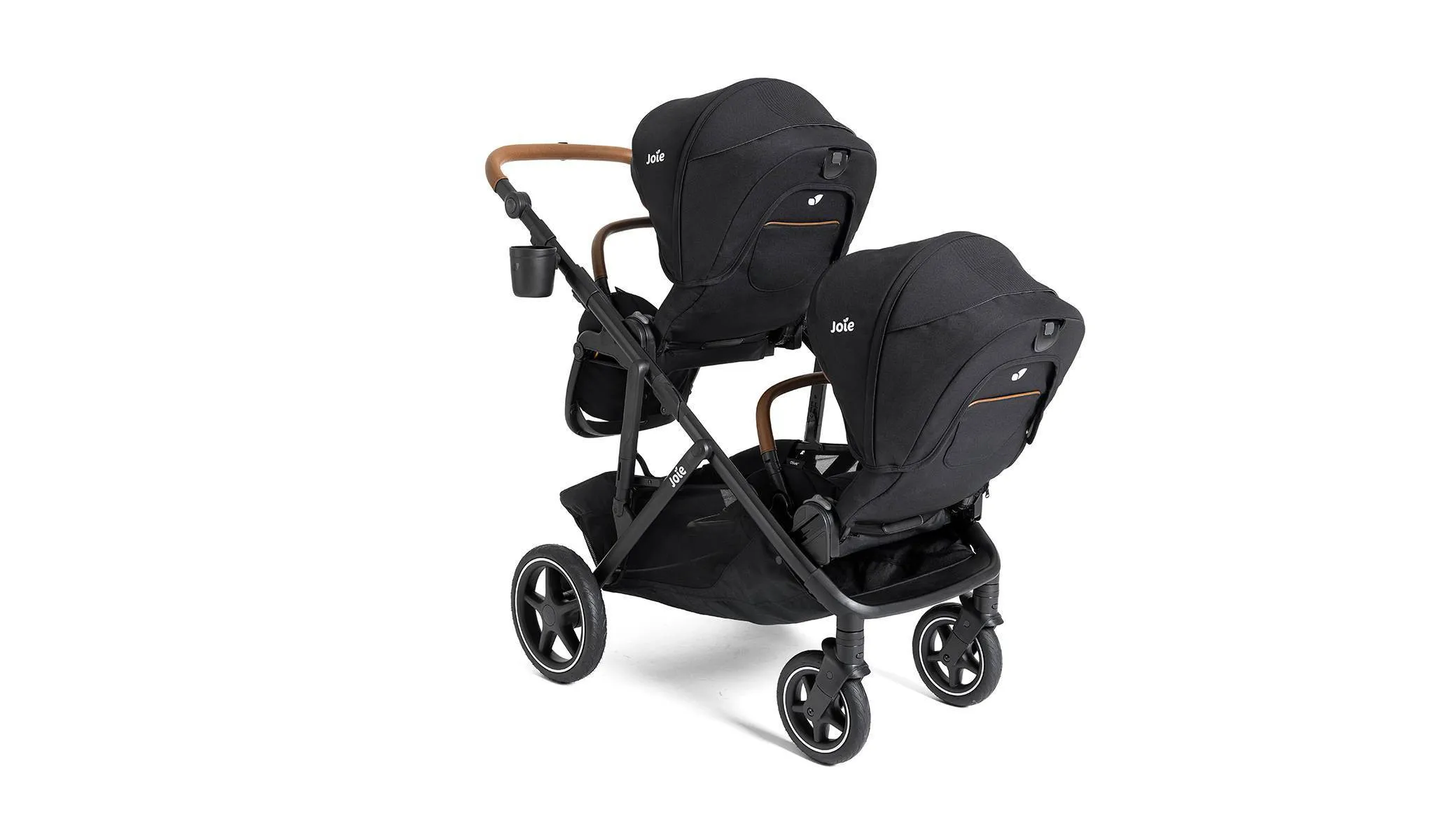 Single to Double Stroller - Shale - Image 6