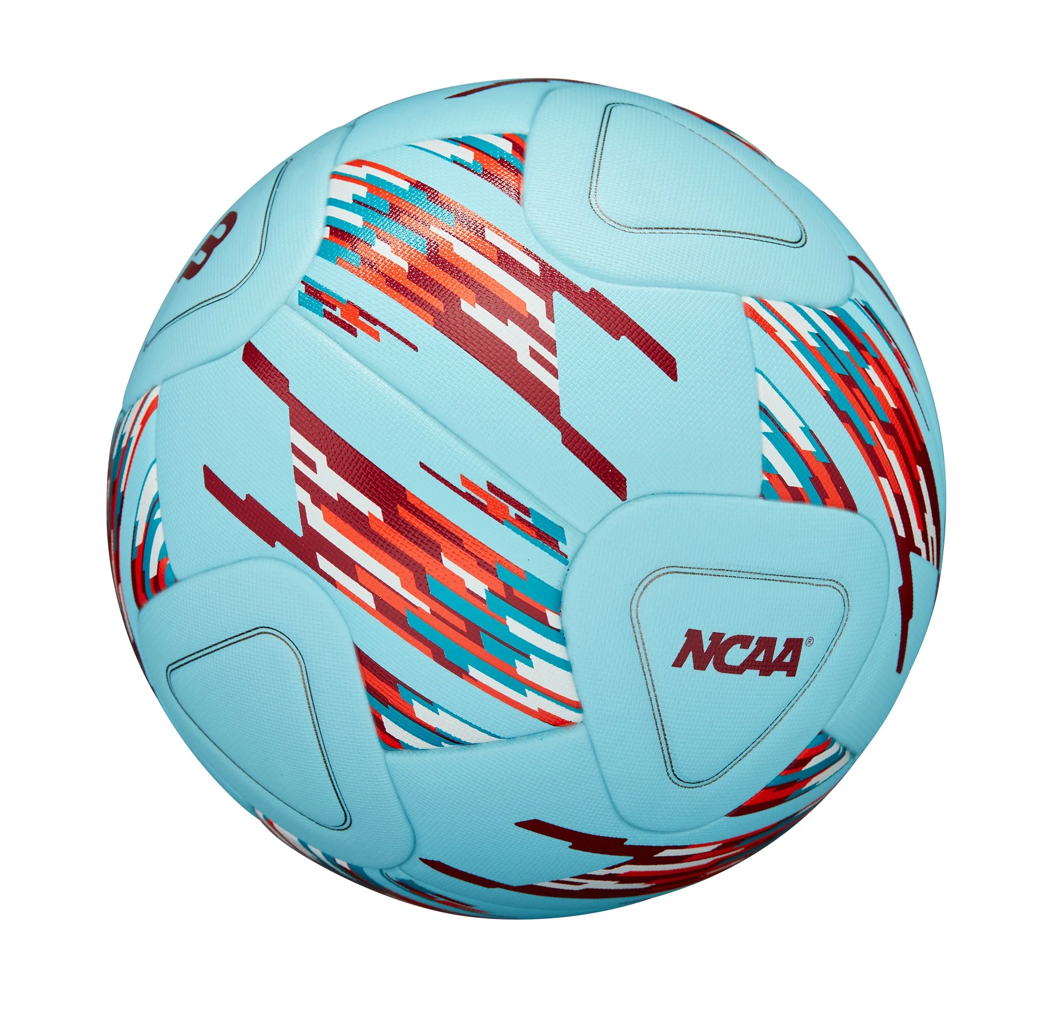 Size 5 Soccer Ball - White/Blue/Red - Image 5